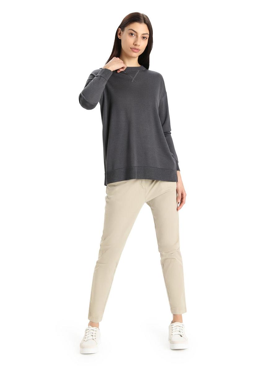 Women's Icebreaker Cool-Lite™ Merino Nova Sweater Sweatshirts Monsoon | CA 1332PJJQ